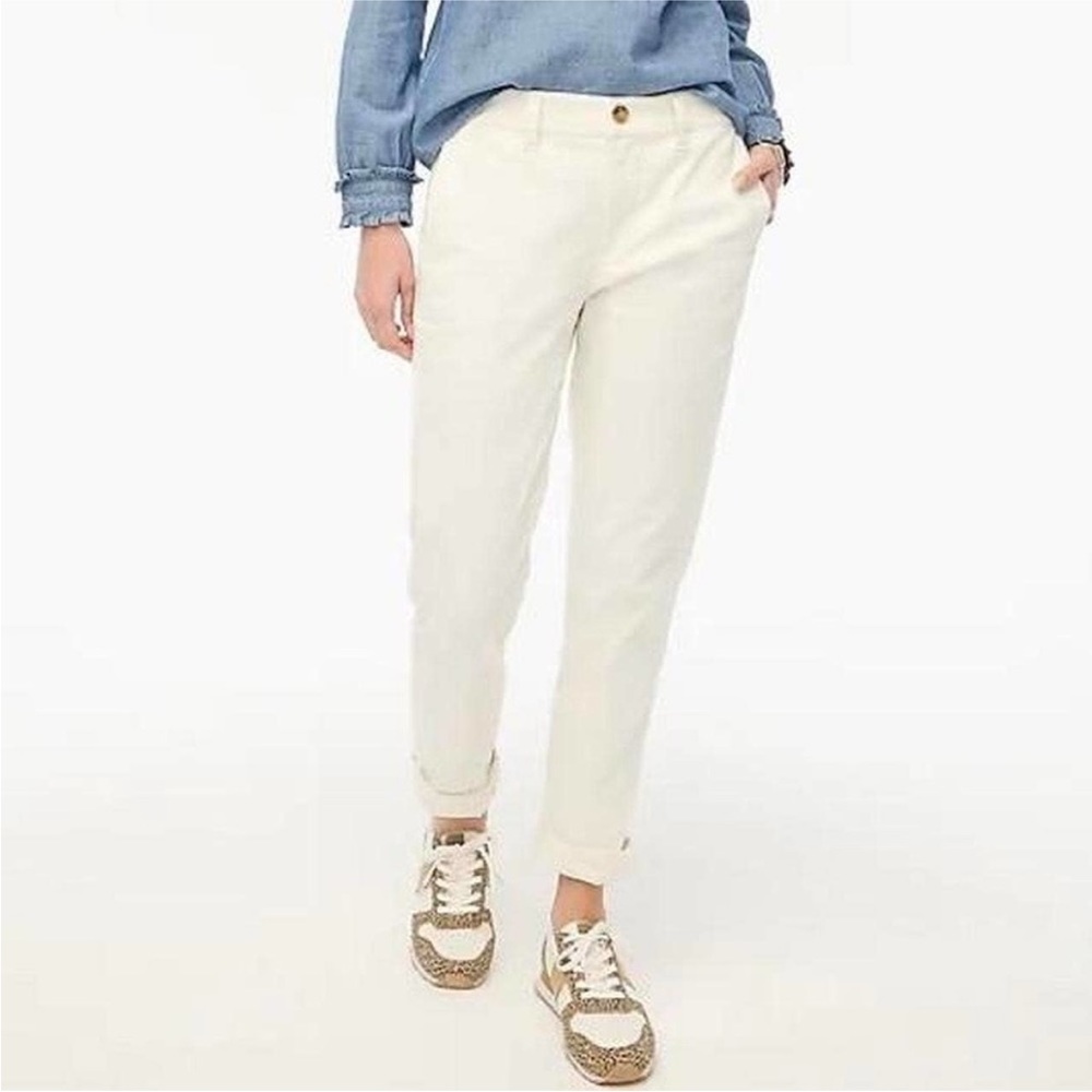 Jcrew Factory High-Rise Girlfriend Chino